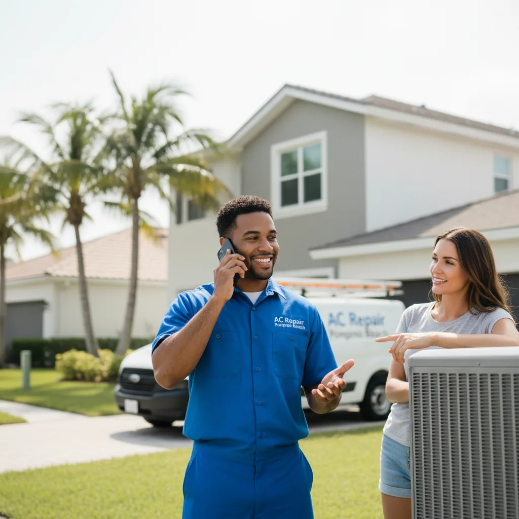 AC Repair Pompano Beach customer support in Greenfield Center